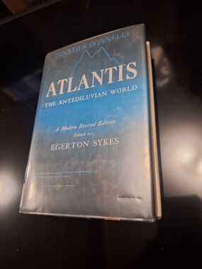 Vintage Atlantis: The Antediluvian World - Ignatius Donnelly (1949 Ed)